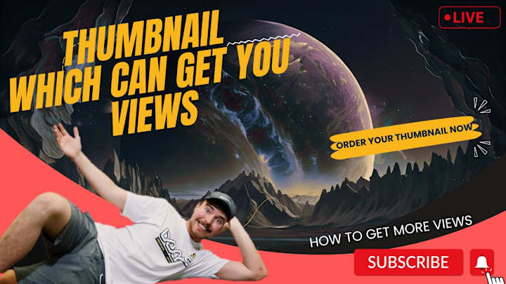 Cover image for Click Bait Thumbnails for your youtube videos