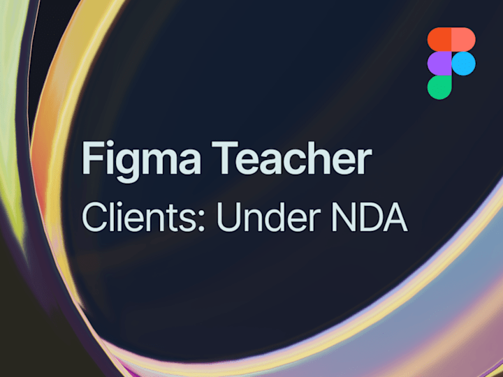 Cover image for Figma Teacher for beginners and advanced users