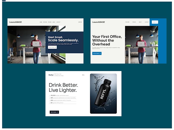Cover image for Landing Page Design