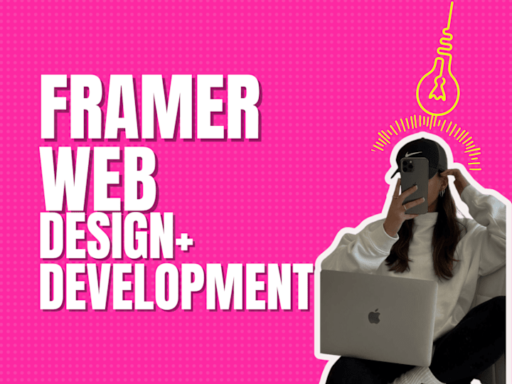 Cover image for FRAMER• FIGMA| Website Design & Development