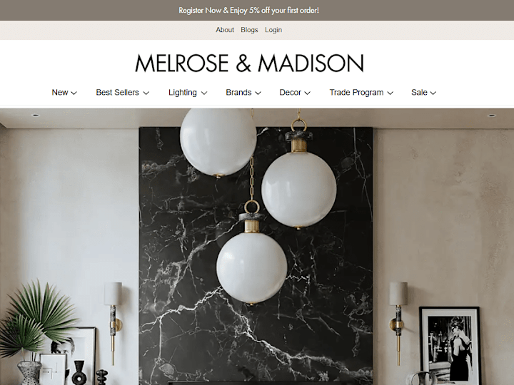 Cover image for Melrose and Madison