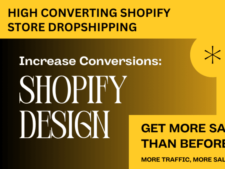 Cover image for shopify store design dropshipping boutique clothing store