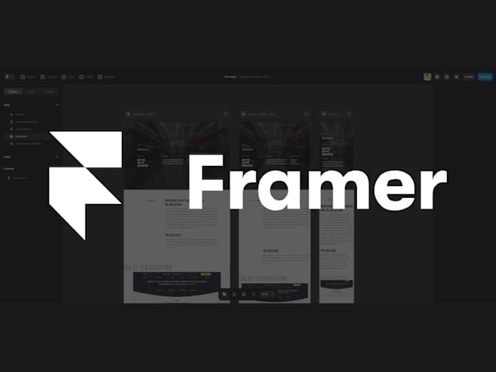 Cover image for Website Design in Framer