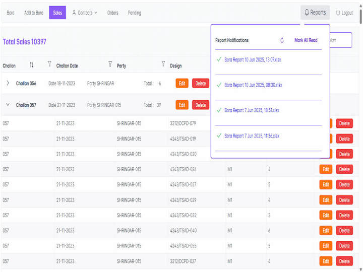 Cover image for Apparel Inventory Management System