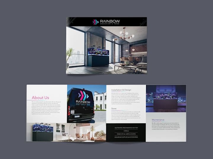 Cover image for Rainbow Brochure Design