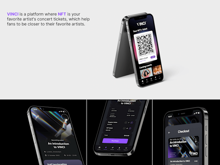 Cover image for VINCI Branding | UI/UX