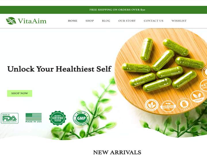 Cover image for Beautiful shopify Website