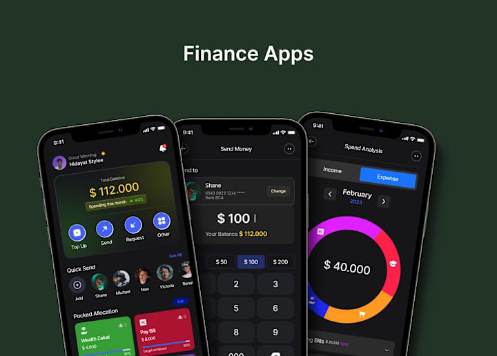 Cover image for UI/UX Design Mobile (Finance App)