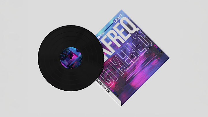Cover image for Under Neon Light — Visual Identity for BLK FREQ