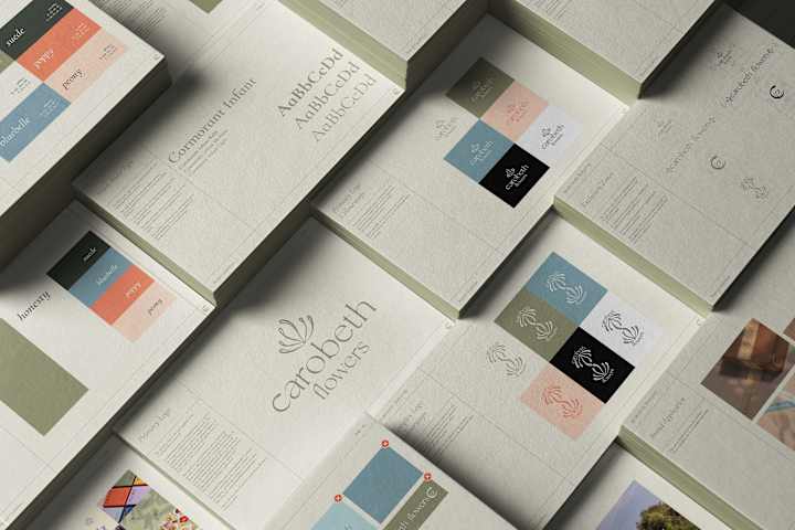 Cover image for Carobeth Flowers | Brand Identity & Marketing Materials