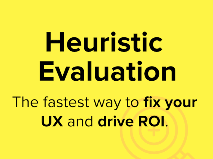 Cover image for Heuristic Evaluation