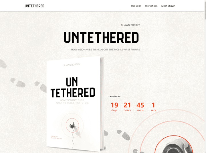 Cover image for Untethered Book Website