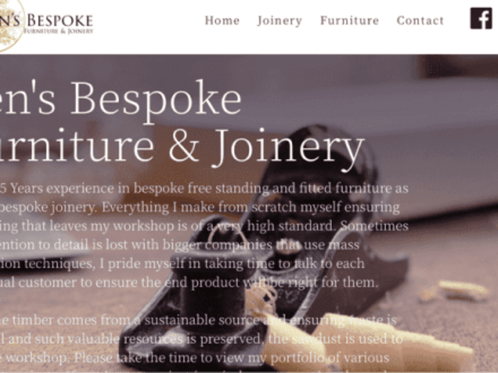 Cover image for Bens Bespoke Furniture & Joinery