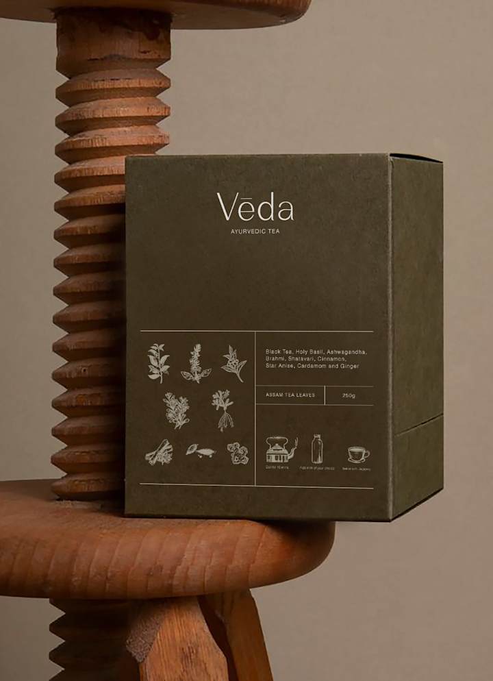 Cover image for Veda - Holistic Branding + Packaging Design