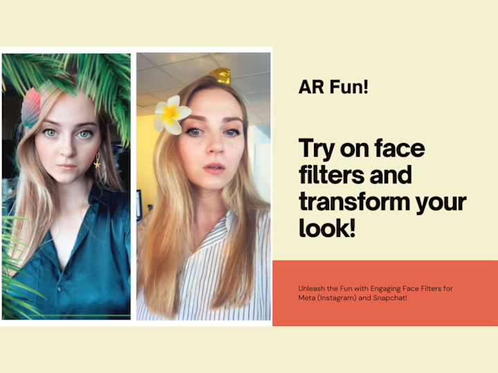 Cover image for AR Face Filters for Instagram, TikTok and Snapchat