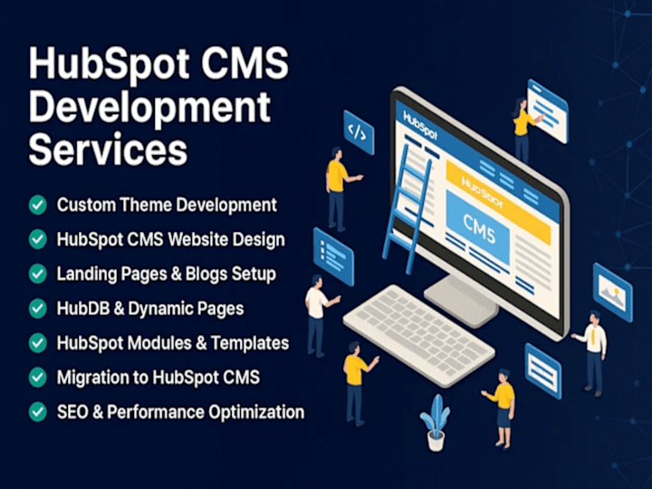 Cover image for build hubspot crm landing page website zapier shopify to hubspot