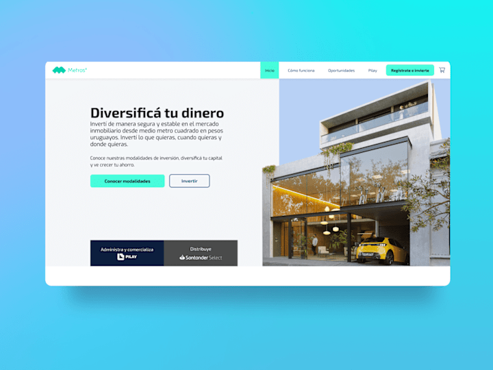 Cover image for Investments platoform