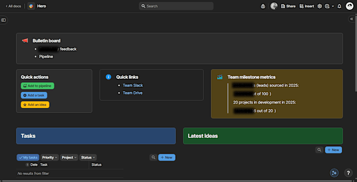 Cover image for Custom Internal Operating System for Chronicle Studios