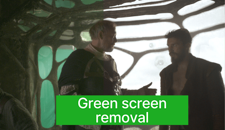 Cover image for Green screen removal