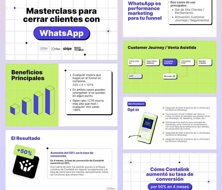 Cover image for Mexico Tech Week: Masterclass Slide Deck Design