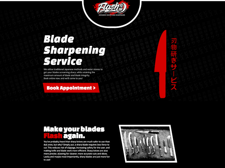 Cover image for Flashblades.co.nz