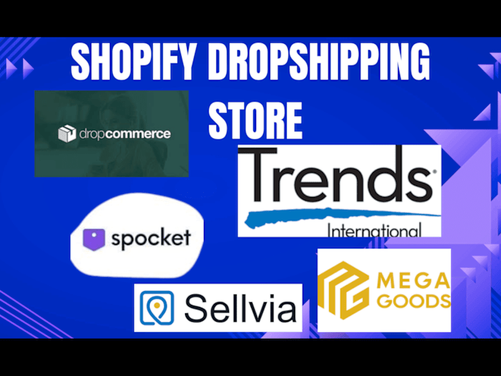 Cover image for I will build dropshipping store via sellvia dropcommerce spocket
