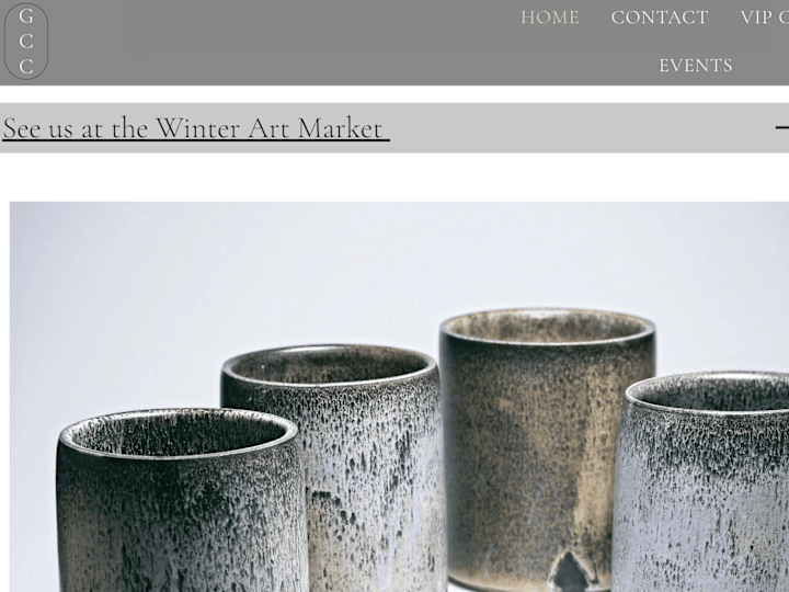 Cover image for Ceramics Portfolio Site