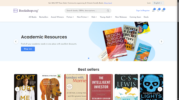 Cover image for E-Commerce Website for Library Book 