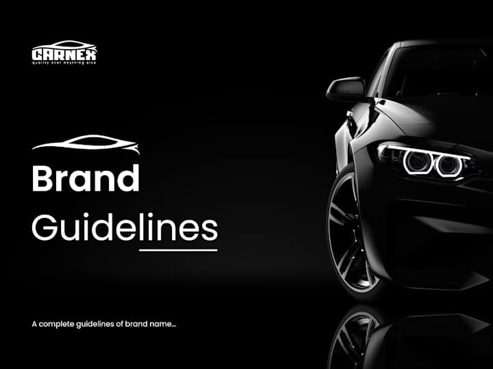 Cover image for Carnex Logo Design Brand Guidelines | Car: Behance