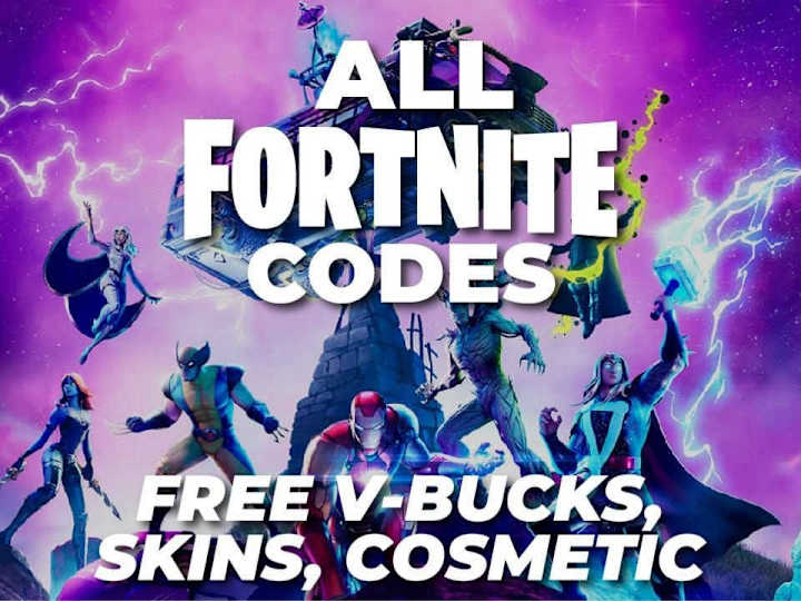 Cover image for New Skins, Free V-Bucks Generator Full List Fortnite Promo Code,