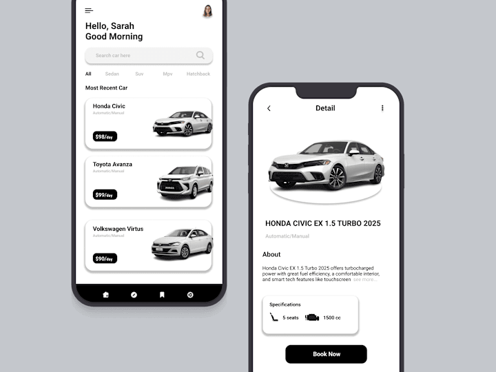 Cover image for Car Rental Mobile App