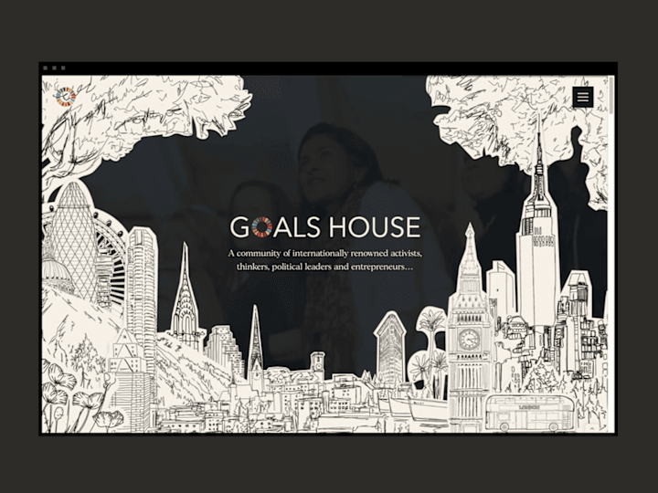 Cover image for Goals House Webflow Website