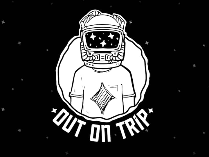 Cover image for Out on Trip logo design.