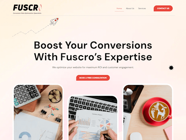 Cover image for Fuscro Agency Website