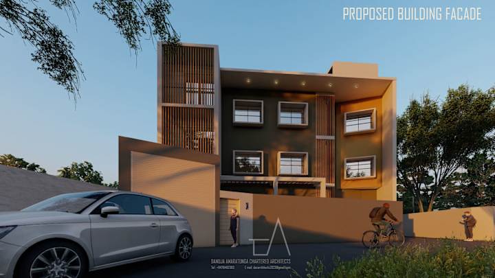 Cover image for Facade upliftment and rooftop design