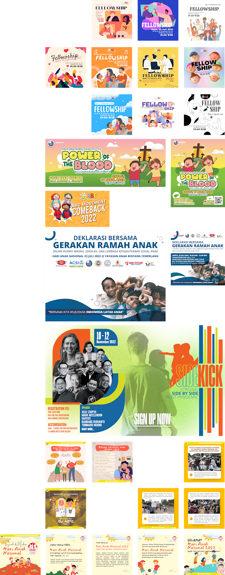 Cover image for My Works with Yayasan Anak Bintang Cemerlang