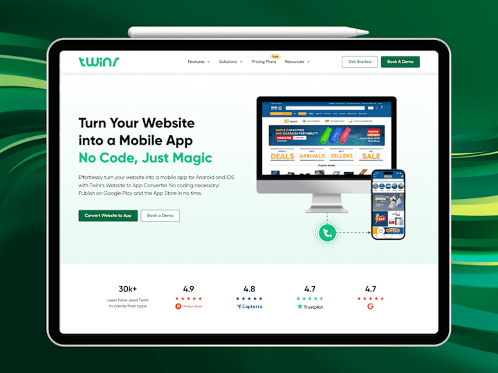 Cover image for Twinr | Saas Application Design