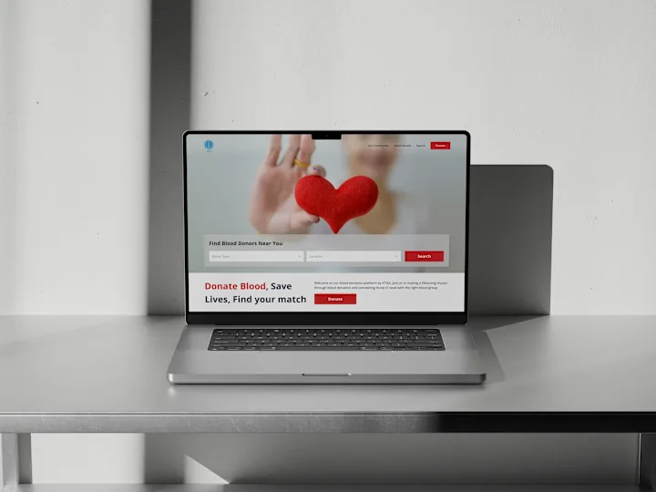 Cover image for Bridging Hearts - KTGA Blood Donation Platform