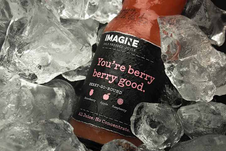 Cover image for Imagine Cold Pressed Juice - Branding Packaging Design