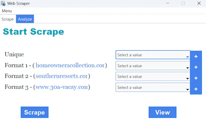 Cover image for Property Scraper Application