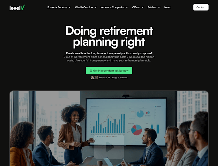 Cover image for Level V Finanz - Financial Advisory Firm
