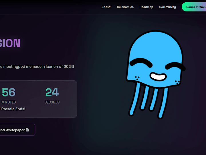 Cover image for MEMECOIN Website