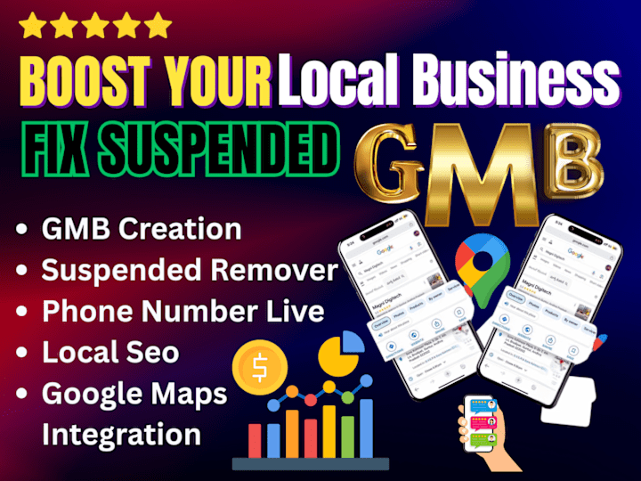 Cover image for I will reinstate and fix suspended google my business profile