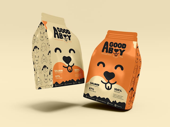 Cover image for A good boy : Logo Design and Packaging