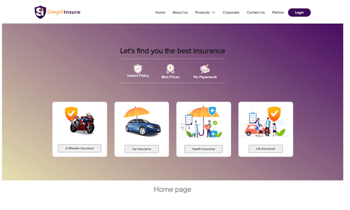 Cover image for Insurance Web Applications