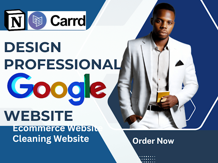 Cover image for design business or service website va wix google sites carrd