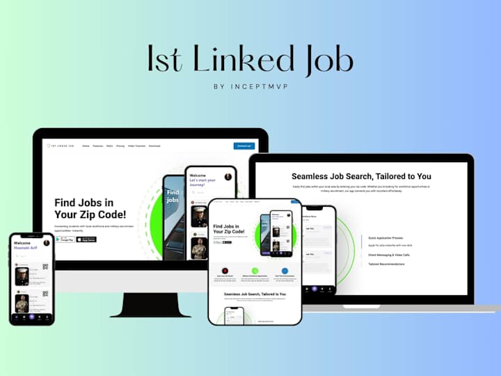 Cover image for 1st Linked Job - Career Connection Platform Development