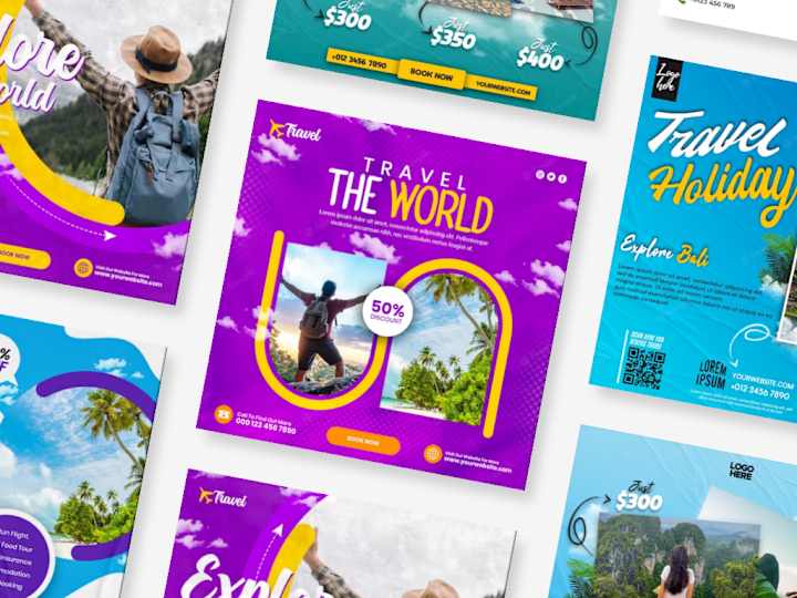 Cover image for Instagram posts and Canva templates