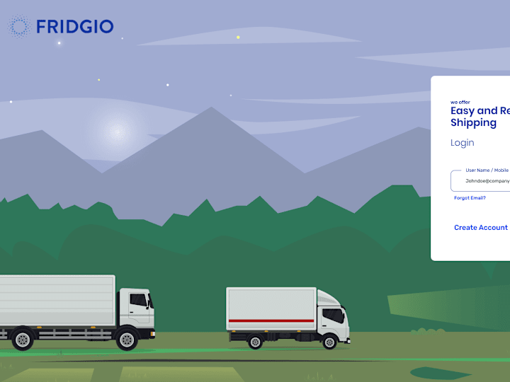 Cover image for Freezer Truck Pickup and Delivery Management Application