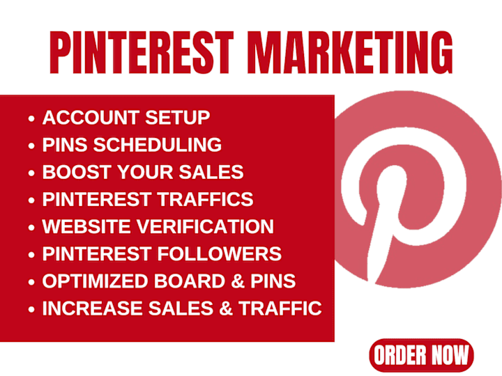 Cover image for I will create pins and boards as a pinterest marketing manager